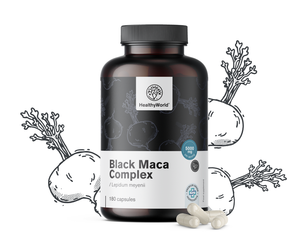 Czarna maca kompleks 5000 mg