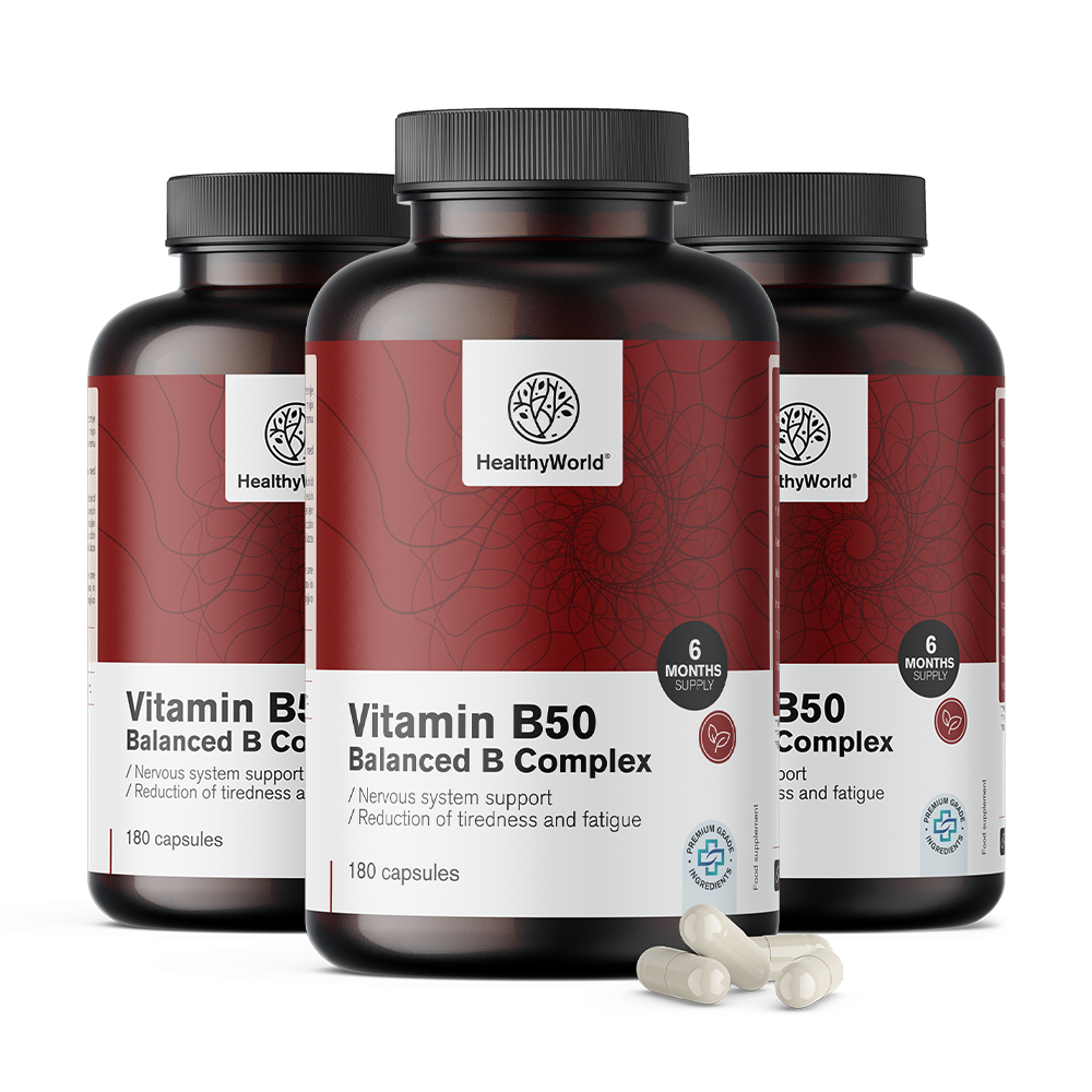 Witamina B50 kompleks kapsuł