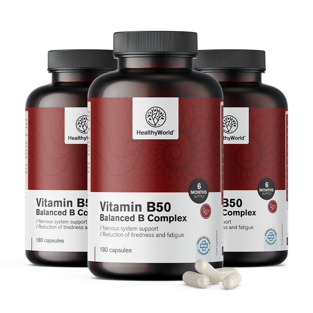 Witamina B50 kompleks kapsuł