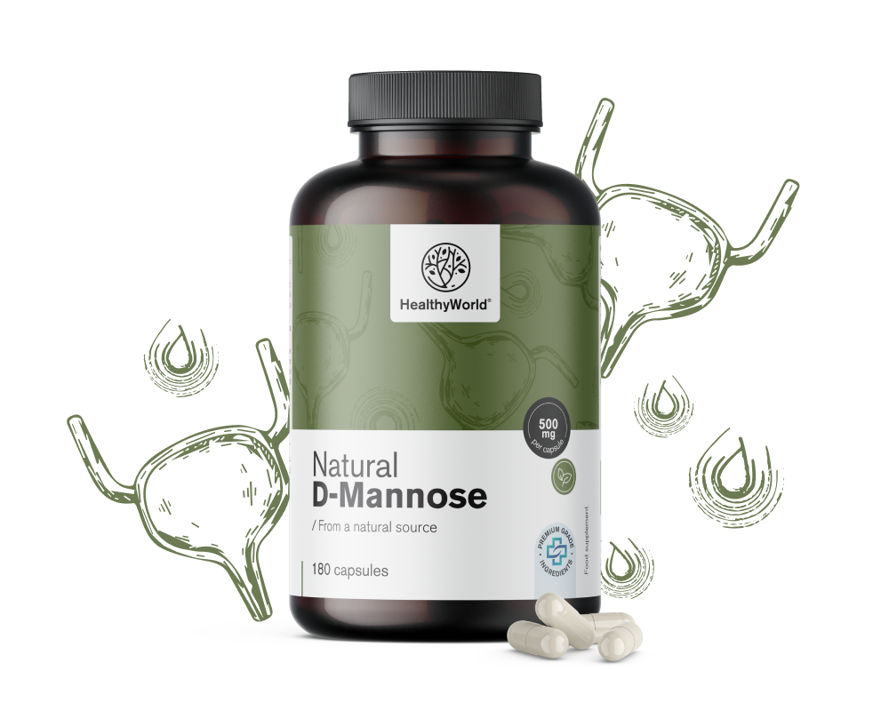 Naturalna D-mannoza 1500 mg