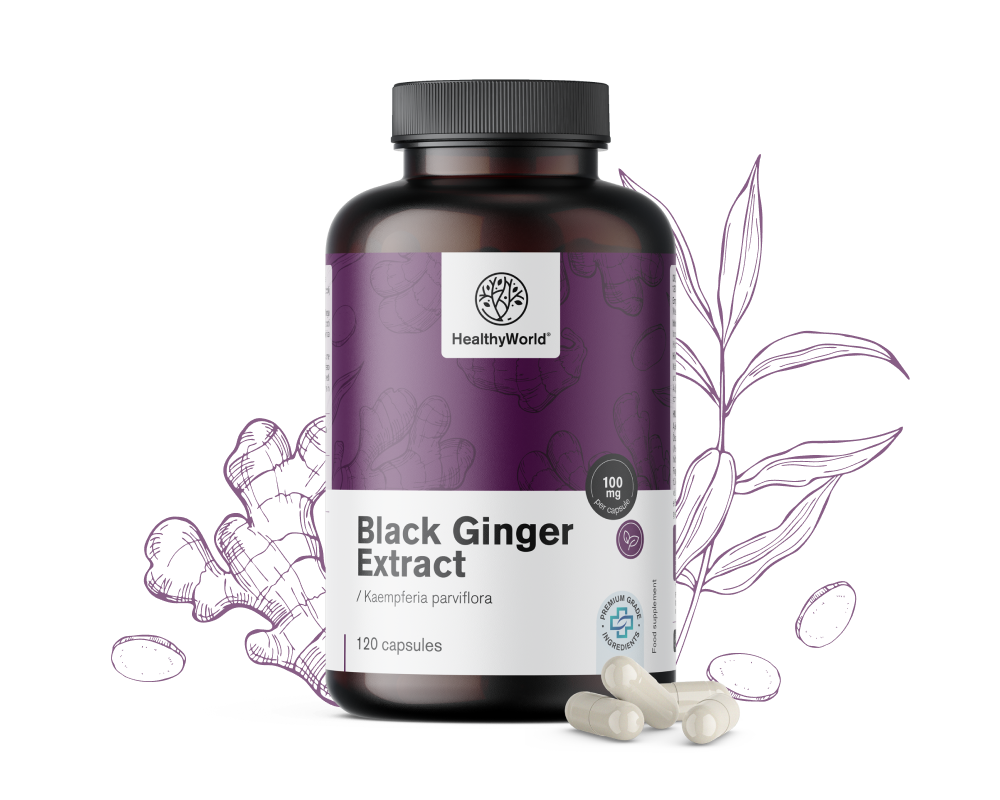 Czarny imbir - ekstrakt