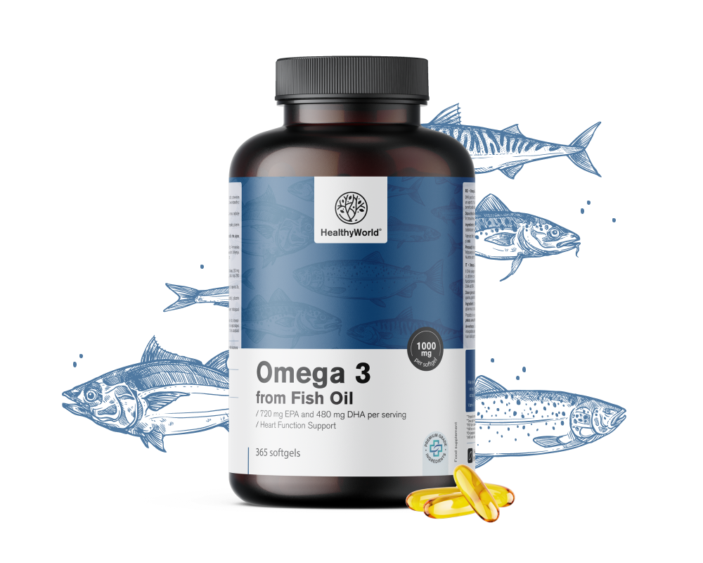Omega-3 1000 mg – z oleju rybnego