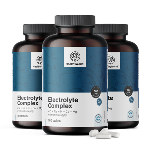 3x Kompleks elektrolitów, razem 540 tabletek