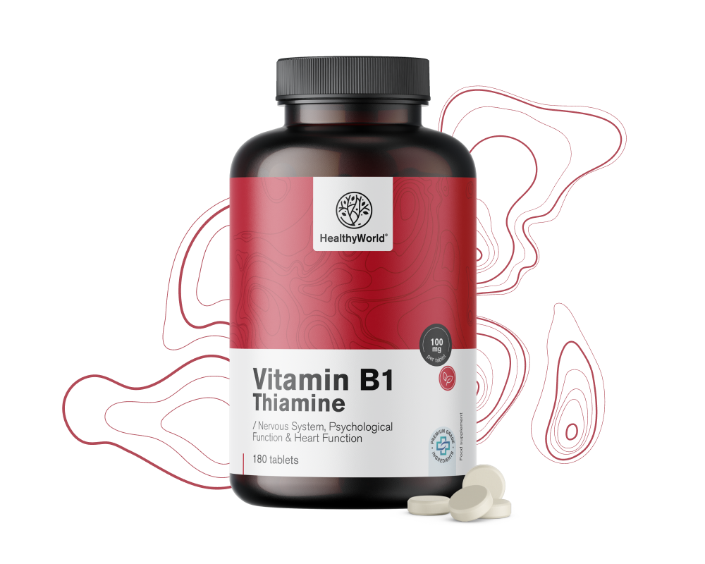 Witamina B1 – tiamina 100 mg