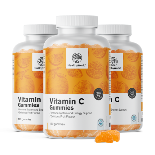 3x Witamina C, razem 360 żelek