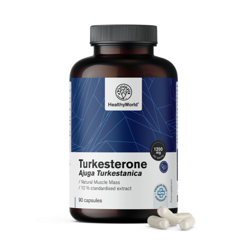 Turkesteron 1200 mg, 90 kapsułek