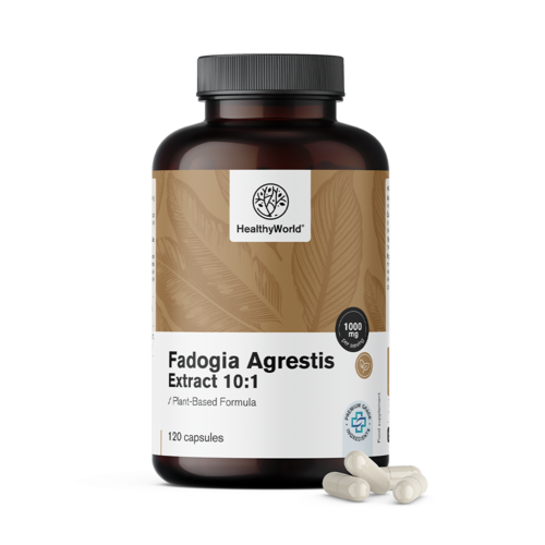 Fadogia Agrestis 1000 mg, 120 kapsułek