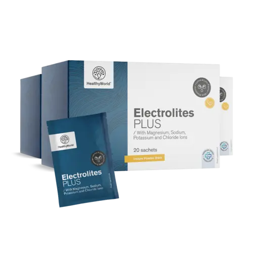 3x Elektrolity - proszek do przygotowania napoju, razem 60 saszetek