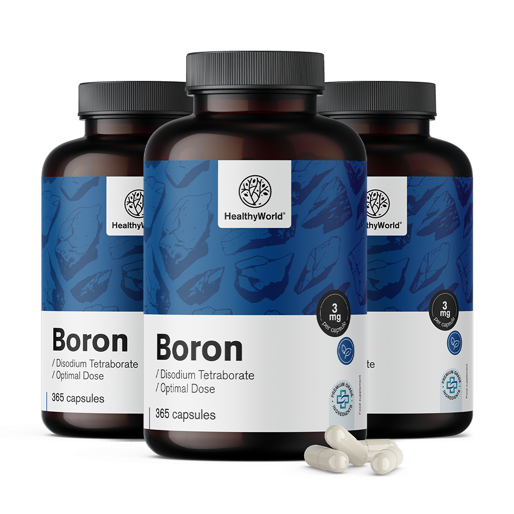Bor 3 mg translation in Polish: Bor 3 mg
