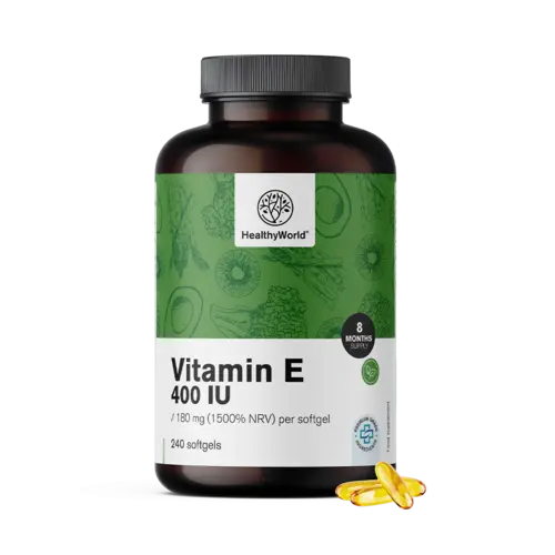 Witamina E 400 j.m., 240 kapsułek miękkich