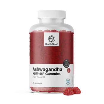 Ashwagandha KSM-66 300 mg, 60 żelek