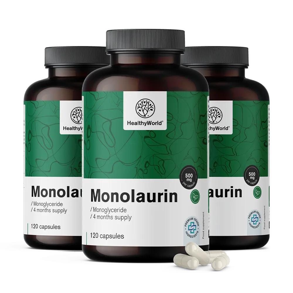Monolaurin 500 mg w kapsułkach
