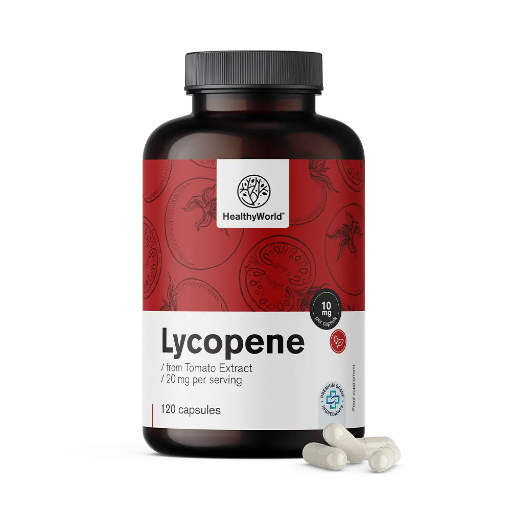 Likopen 10 mg - z ekstraktu paradižnikaLikopen 10 mg - z ekstraktem pomidora