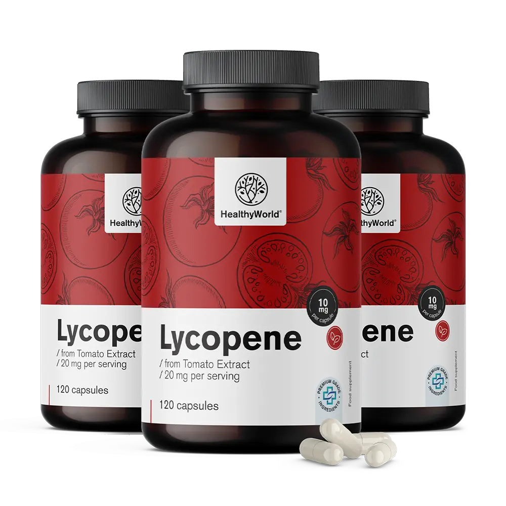 Likopen 10 mg - z ekstraktu paradižnikaLikopen 10 mg - z ekstraktem pomidora