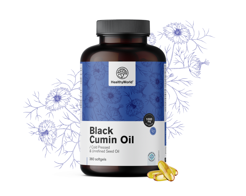 Olej z czarnuszki 1000&nbsp;mg