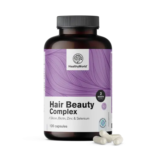 Hair Beauty Complex - Witaminy i minerały na włosy, 120 kapsułek