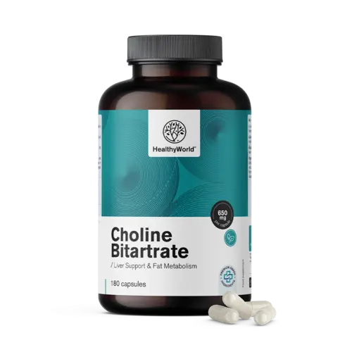 Dwuwinian choliny 650 mg, 180 kapsułek