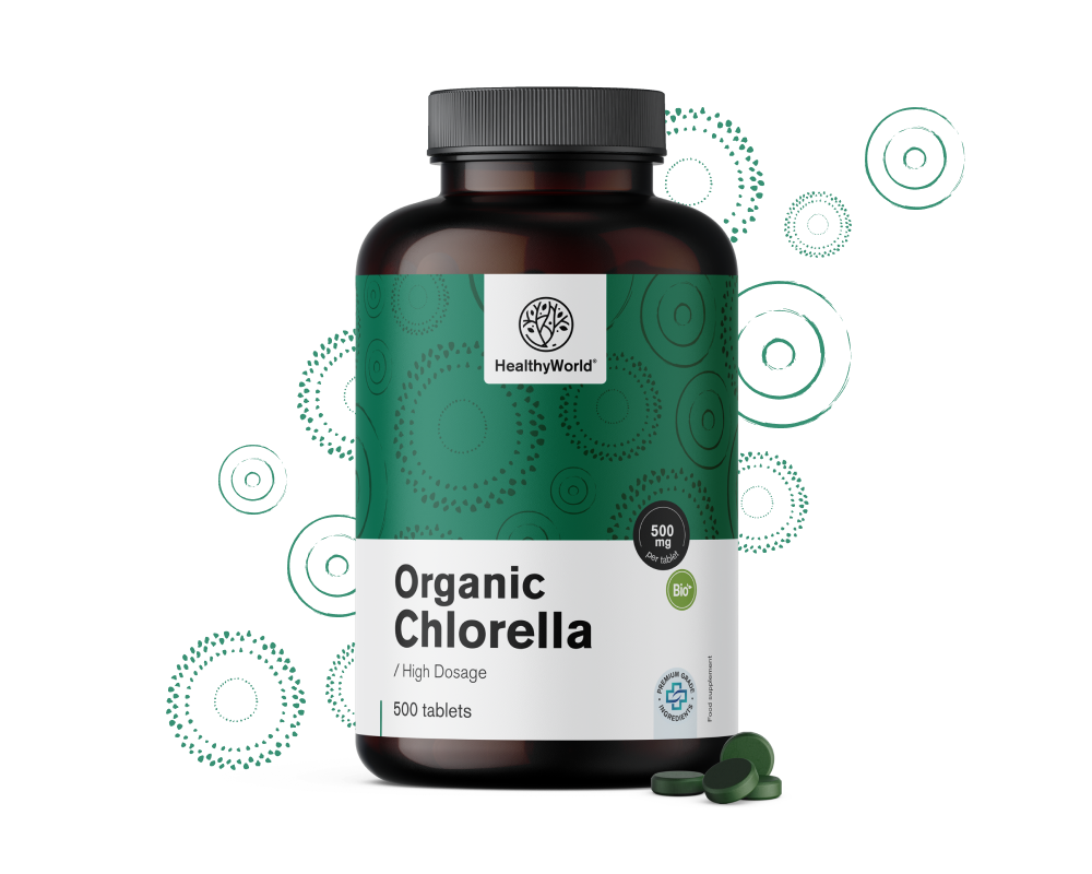 BIO Chlorella 500 mg