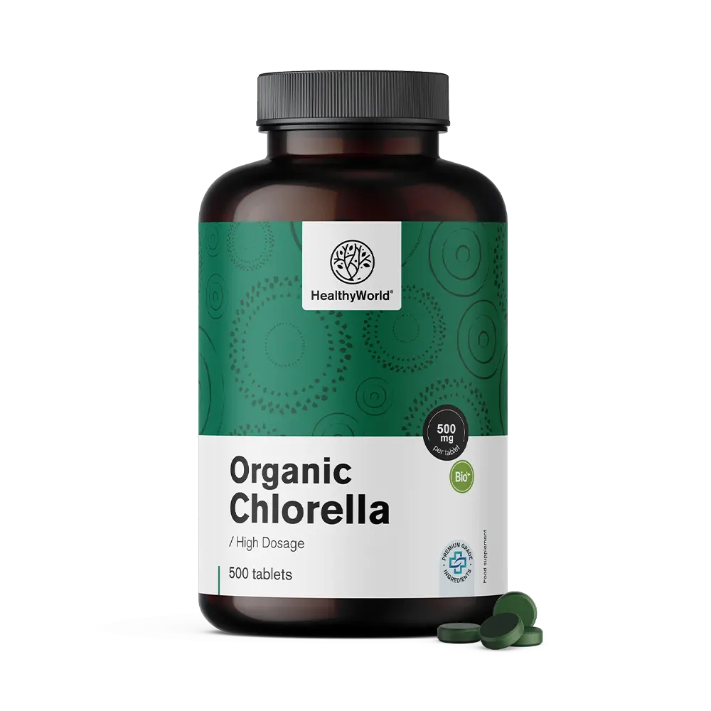 BIO Chlorella 500 mg. - BIO Chlorella 500 mg.