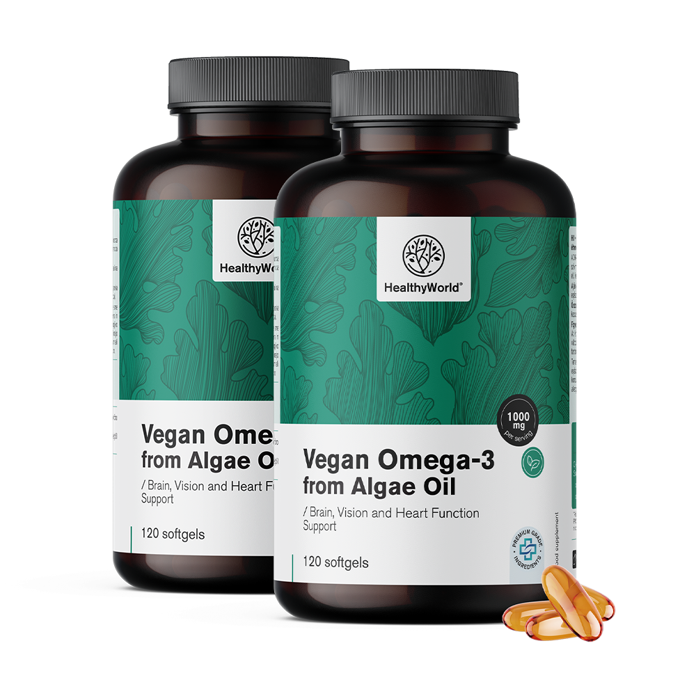 Omega-3 roślinne 1100 mg - z alg