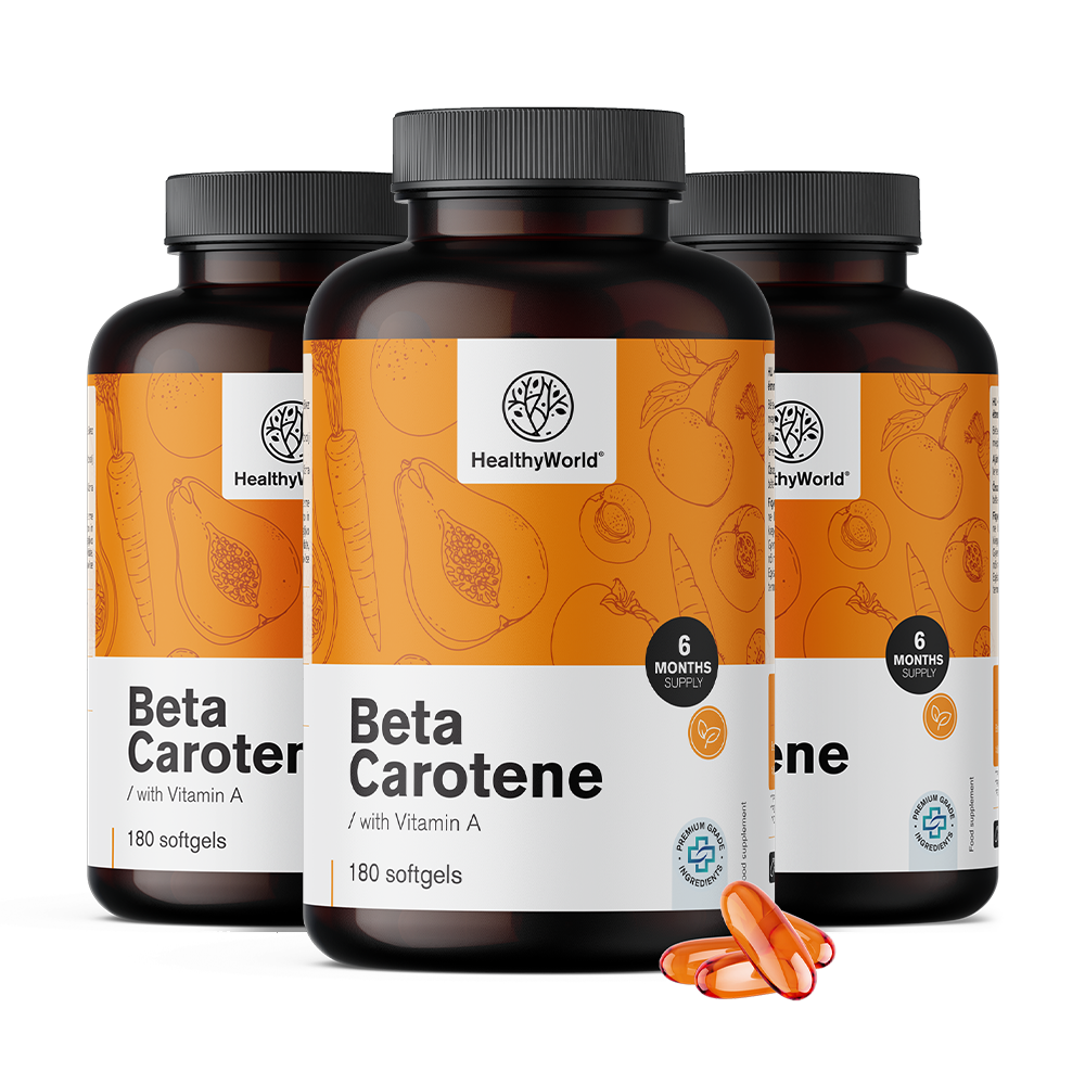 Beta-karoten 125.000 i.e. - Beta-karoten 125 000 j.e.