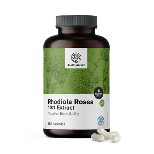 Różeniec górski 8000 mg, 180 kapsułek
