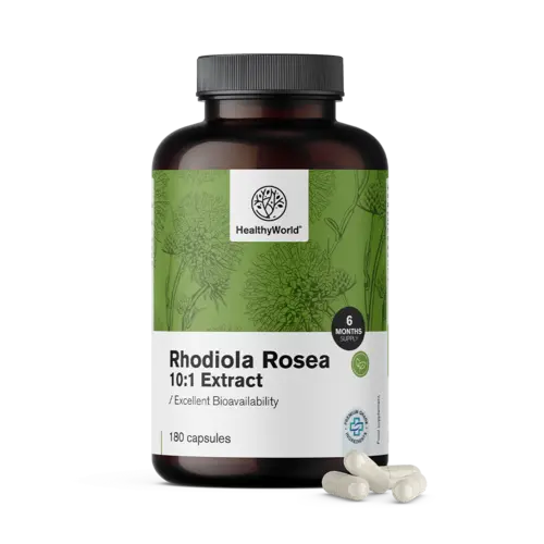 Różeniec górski 8000 mg, 180 kapsułek