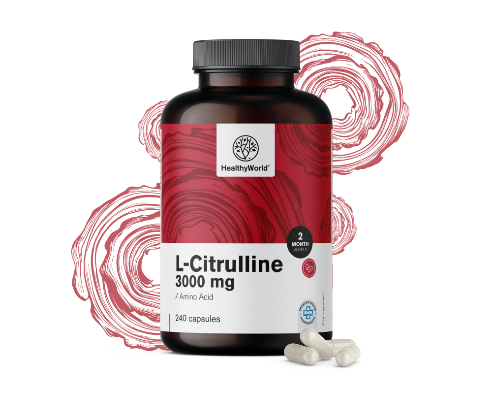 L-cytrulina 3000 mg