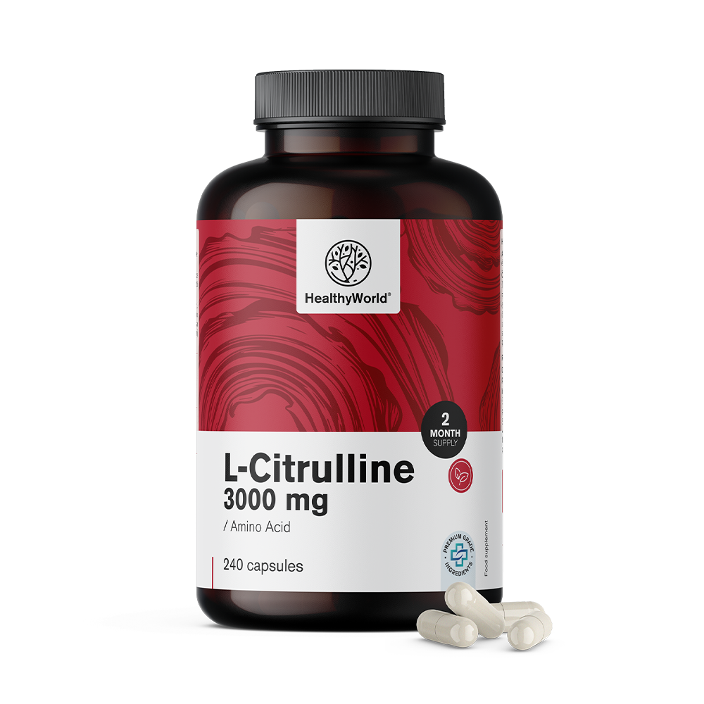 L-cytrulina 3000 mg.