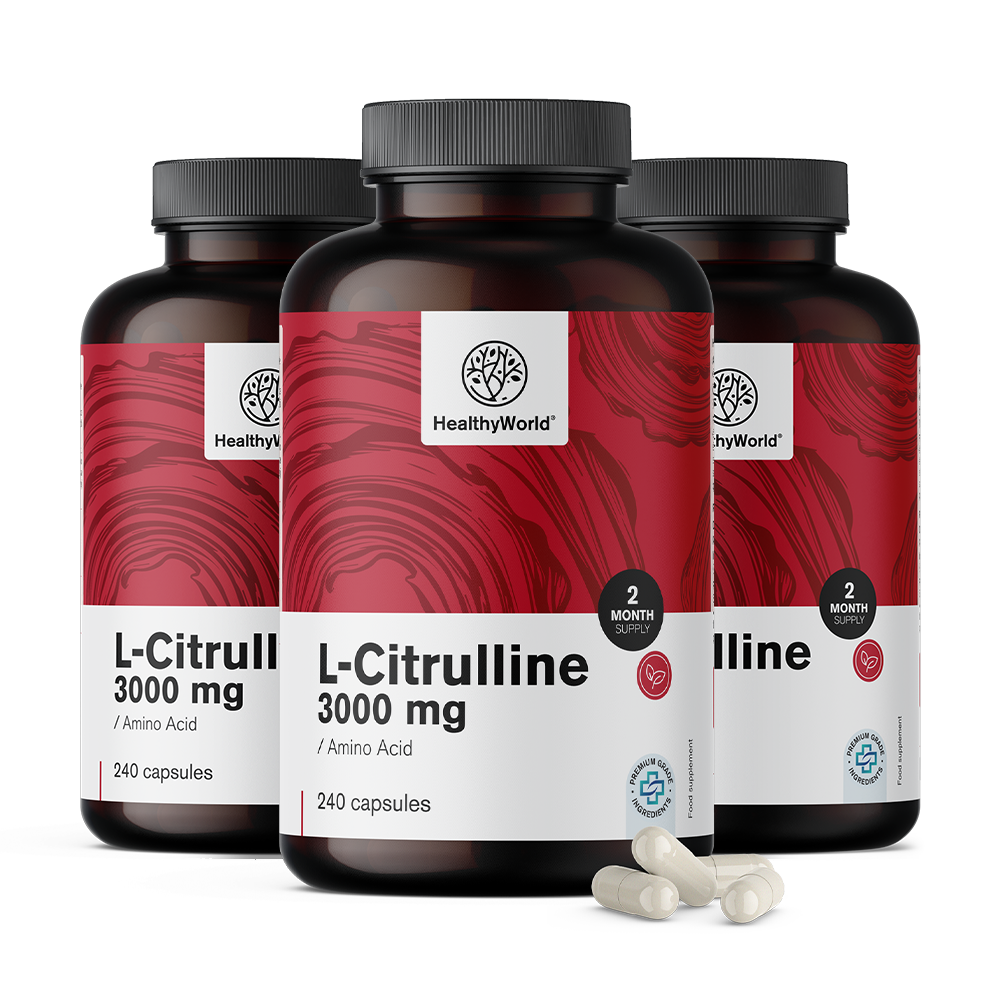 L-cytrulina 3000 mg