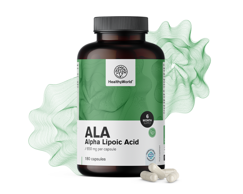 ALA – kwas alfa-liponowy 650 mg