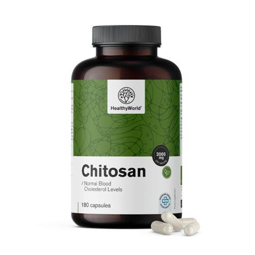 Chitozan 3000 mg, 180 kapsułek