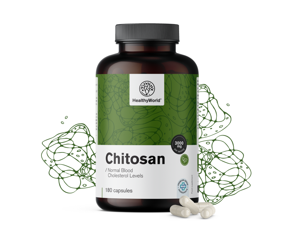 Chitozan 3000 mg.