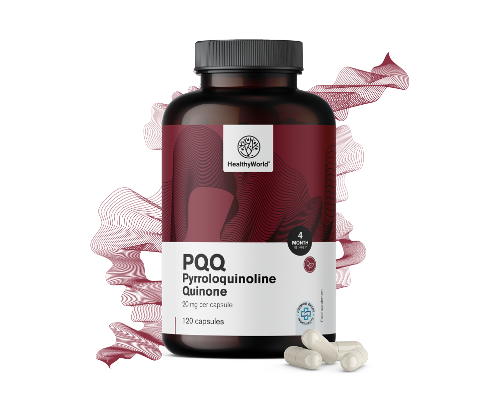PQQ  – Pirolochinolinochinon 20&nbsp;mg