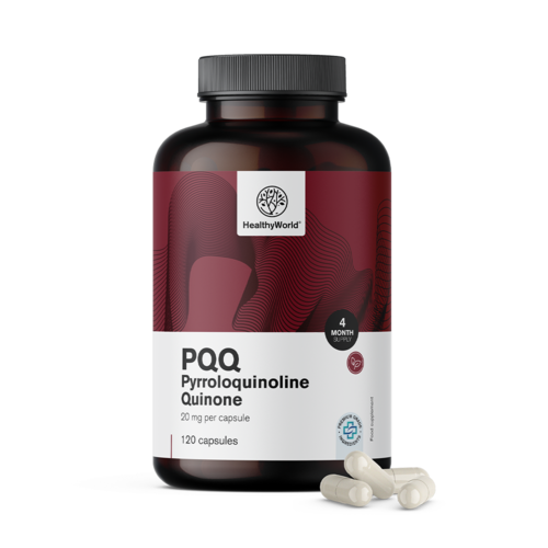 PQQ – Pirolochinolinochinon 20 mg, 120 kapsułek