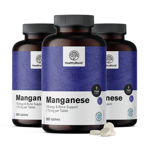 3x Mangan, razem 1095 tabletek