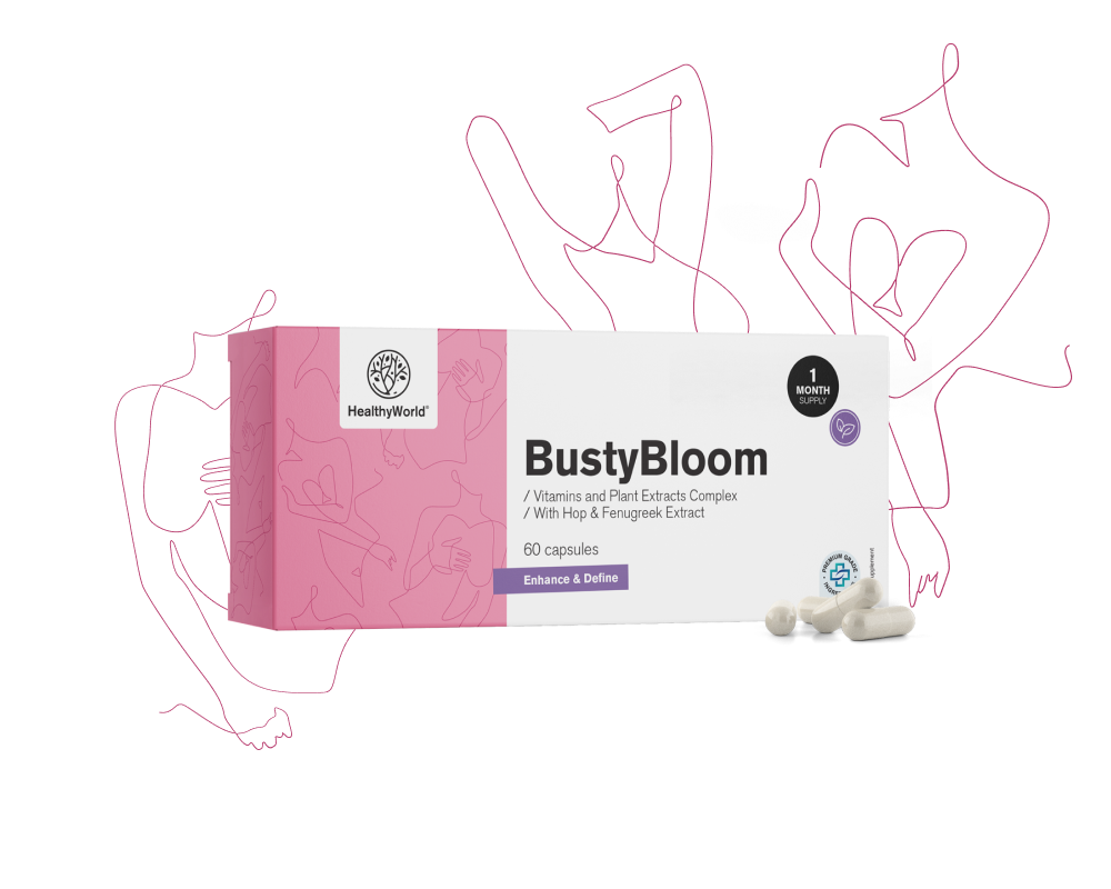 BustyBloom – kompleks witamin i wyciągów roślinnych.