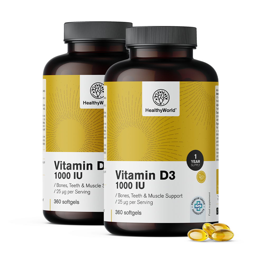Witamina D3 1000 j.m.