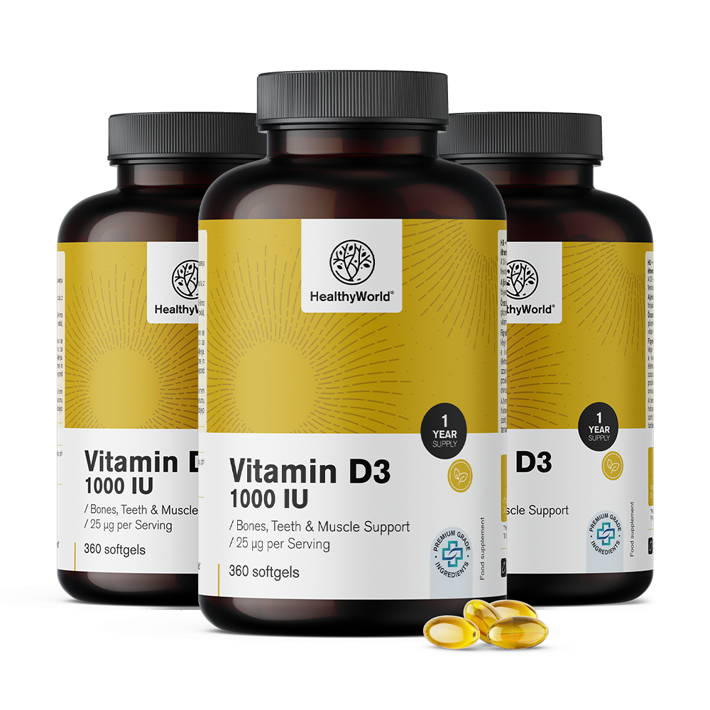 Witamina D3 1000 j.m.
