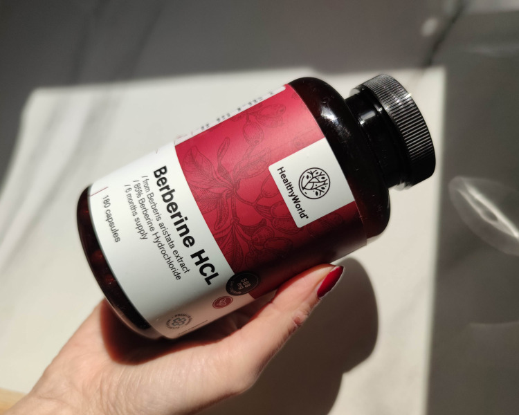 Berberyna HCL 500 mg